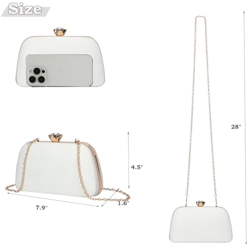 Image of BBTT.ful New Clutch Purses for Women Elegant Evening Bag for Party, Wedding, and Formal Events