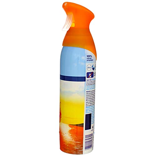 Image of Febreze Air Freshener and Odor Eliminator Spray, Linen & Sky and Hawaiian Aloha Scents, 8.8oz (Pack of 4)