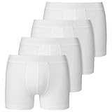 Schiesser - Teens Boys - 95/5 Shorts/Pants - 173535-4er Spar-Pack (164 Weiß)