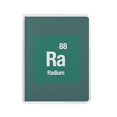 Carnet de notes Ra Radium le cahier de sciences souple pour le laboratoire