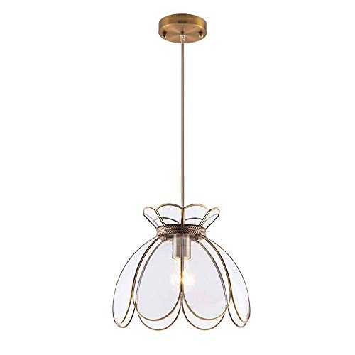 Plafonnier éclairage pendentif en verre cristal de style épuré