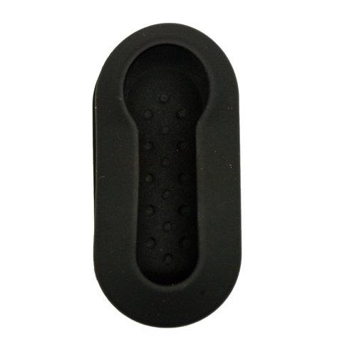 Cover silicone chiave auto - Fiat/Lancia (Nero)