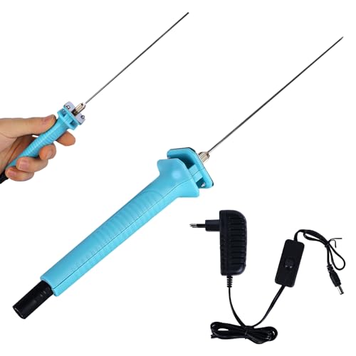WIYETY Cortador eléctrico de espuma 20 cm, cortadora de alambre caliente 100-240V 18W