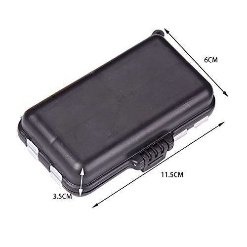 Lokken Doos Afneembare Aas Opbergdoos Plastic 9-Compartiment Multifunctionele onderdelen Doos Buiten Vistuig Accessoires Doos - Image 3