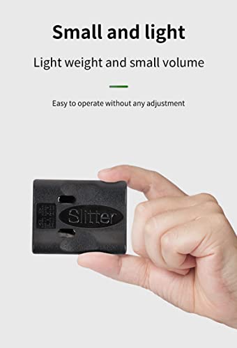 Image of Corslet Two Pieces per Pack Mid Span Cable Slitter 4 Precision Slitting Grooves For Cable 1.5-3.3mm Alloy Forging Sharp Blade Easy Operation to Open Fiber Jackets (Buffer Tube Stripper Black)