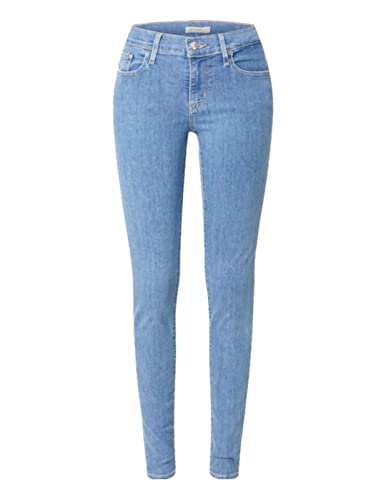 Pantalón Levis 710 Super Skinny Stonewash Mujer Azul 25W / 30L