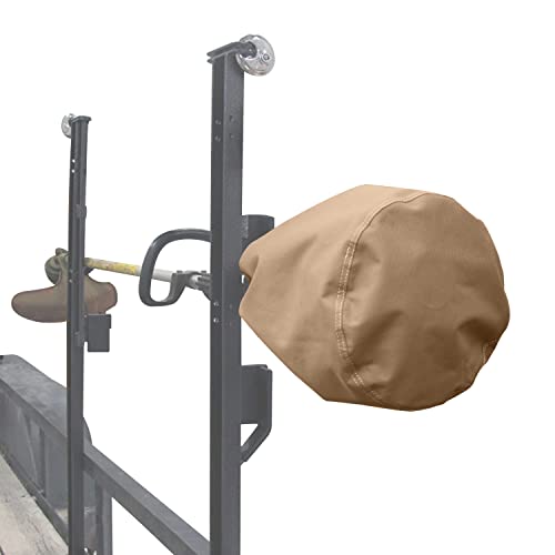 Chuanke Trimmer Cover 100% Waterproof 600D Oxford Fabric fits Most Echo, STIHL, Husqvarna and Others Alike String Trimmers ?Brown?