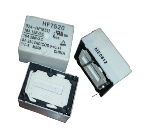 Relé HF7520 012 Interruptor de potencia 16A 4 pines componentes electrónicos PCB