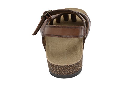 Wellrox Women's Santa Fee-Maddie Brown Casual Sandal 6