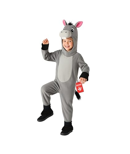 Morph Donkey Costume Kids Donkey Outfit Kids Animal Halloween Costumes Toddler Nativity Christmas Animal Costume M