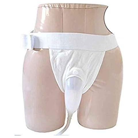 Portable Wearable Men's Urinal Bag Pee Bag Spill Proof Collector Incontinence Aid Bathroom Cover