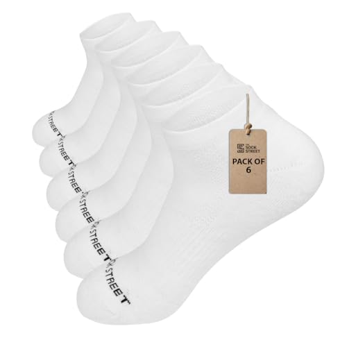 No-Show Socks Men: Running & Compression - Low Cut & Ankle Support Socks for Men