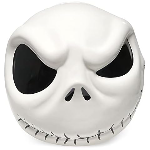 Disney Jack Skellington Cookie Jar Tim Burton's The Nightmare Before Christmas Cover