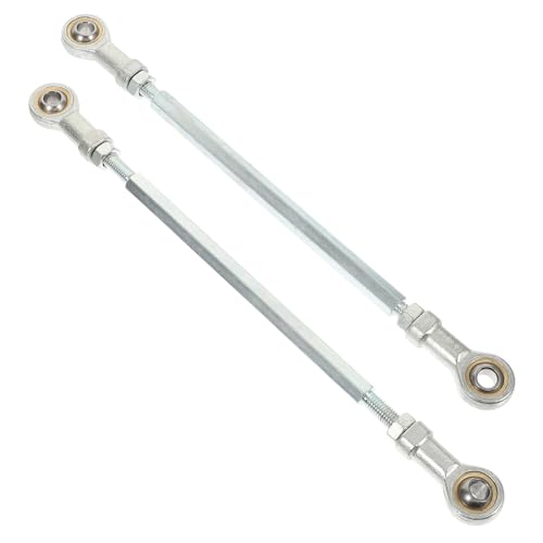 SHERCHPRY Kit de 2 Barras de Dirección M8 para Cuatrimotos 47/49cc 210Mm Rodamientos de Bola para Control Preciso y Conducción Suave Repuesto para Quad y Kart