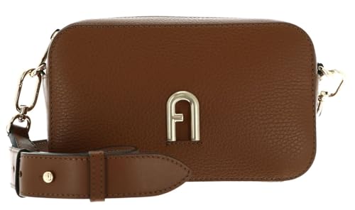 Imagen de Furla Cuero bolso bandolera Primula Mini Crossbody Bag Cognac marrón claro