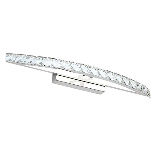 Applique salle de bain LED cristal 10W finie la mauvaise lumière pour se maquiller