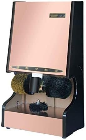 Electric Shoe Polisher with Automatic Induction, Dual Motor, Dust Removal & Polishing, Suitable for Hotel Entrance & Clubs, Dragon Claw Black, Silver(Copper)