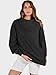 ANRABESS Womens Oversized Sweatshirts Turtleneck Pullover Long Sleeve Hoodies Tops 2025 Fall Fashion Preppy Outfits Black-S