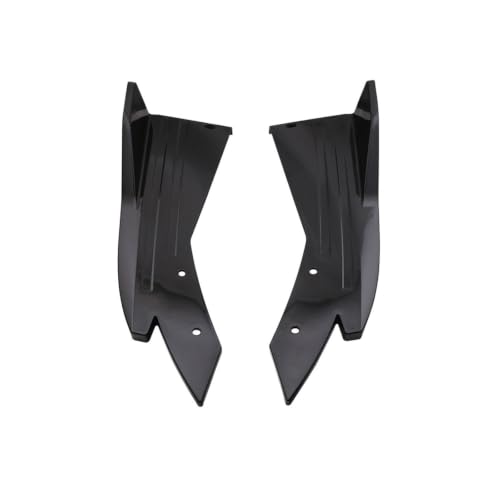 Faldones laterales coche con aleron para trasero universal y difusor antichoque 2