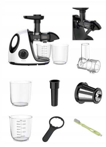 Exprimidor lento Klausberg con acero inoxidable libre de BPA 6