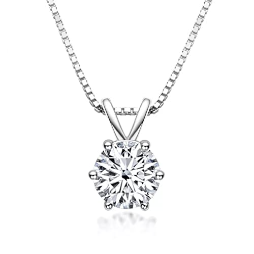 Collier moissanite 1 carat, le bijou d'anniversaire à porter au quotidien