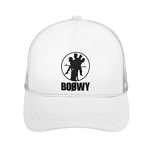 [RFSHOPQE] ���b�V���L���b�v �{�E�C Boowy Boowy �L���b�v �����Y ���f�B�[�X �X�q �傫���T�C�Y �x�[�X�{�[�� �����j���O �싅�X ���Ă��h�~ ���O���΍� �A�E�g�h �l�C ������� White