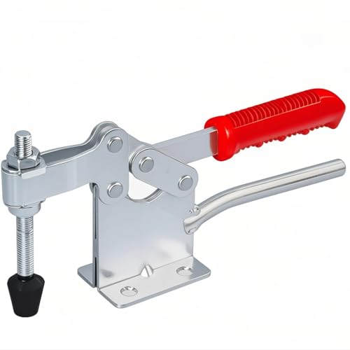 Abrazadera de sujeción de metal para barra de soldadura y mesas de trabajo pesado
