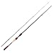 PURELURE Marrone Versatile Fishing Rod Casting 6'6'', TORAY 36T Carbon Fiber All Around Fishing Rod 2 Piece, Extra Fast Action, Fuji O-Ring Guides, Light Power for Bass Trout Walleye