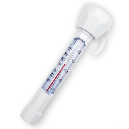 Letture accurate: questo termometro fornisce misurazioni precise sia in gradi Fahrenheit che Celsius. Con una temperatura massima di 37,8 °C e 40 °C, garantisce letture accurate per piscina, spa, acquario, bagno e laghetto.