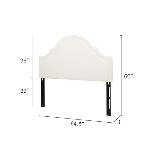 Jennifer Taylor Home 5000-690-3 Catherine Upholstered Queen Headboard thumb #2