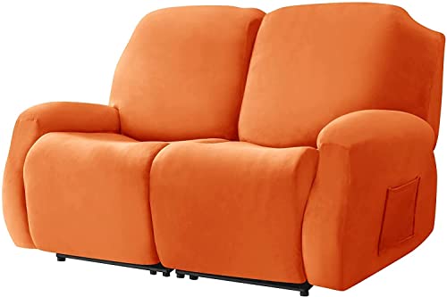 Housse pour canapé inclinable antidérapante et extensible en maille