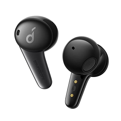 Anker Soundcore Life Note 3S ワイヤレス ヘッドフォン パワフルなサウンド 4つのマイクでクリアな通話 快適性向上 ワイヤレス充電 35時間再生 急速充電 アプリ
