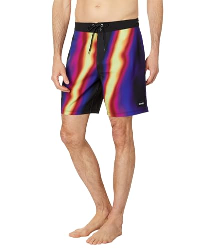 Bañador Hurley para hombre elástico negro multi corto Phantom-Eco Classic talla 34