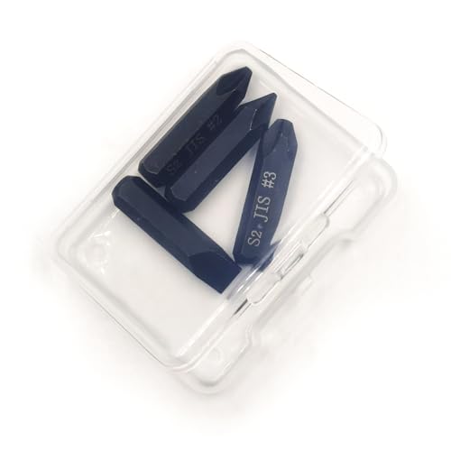 3Pcs JIS Impact Screwdriver Bits