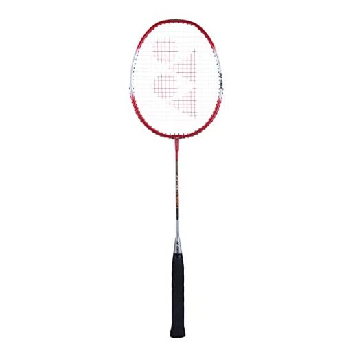 Yonex ZR 100L Aluminium Strung Badminton Racquet with Full Cover (Red)