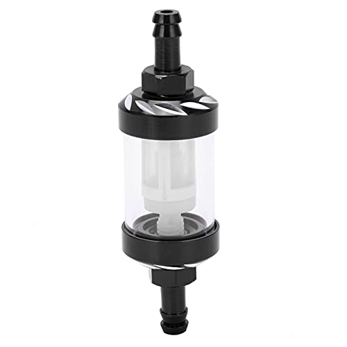 Filtro de Combustível de Vidro, Filtro de óleo do Motor Vidro Usinado CNC Com Design de Rosca para C