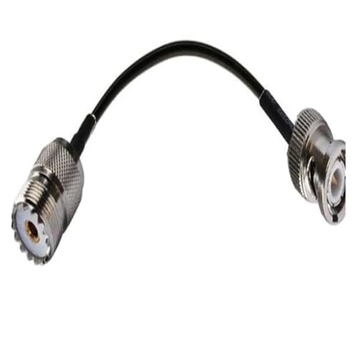 Câble coaxial BNC mâle UHF femelle 30 cm pour votre atelier radio maison