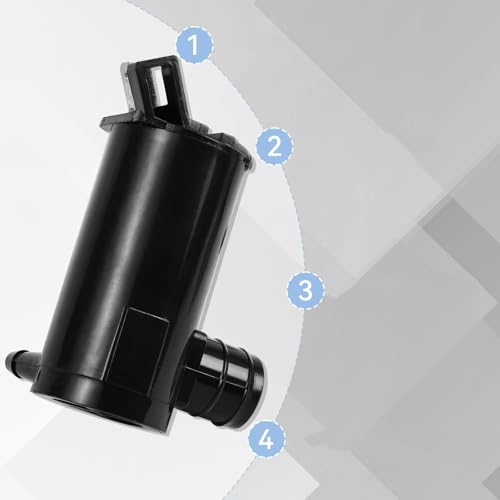 Bomba de agua de lavado 38512-SDA-A01 motor fluido limpiaparabrisas 4