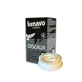 Kenavo Répulsif Oiseaux Gel en coupelles x8 préremplies Système dissuasif prêt à l’Emploi pour Pigeons et mouettes | Repousse sans dommage | Usage extérieur (rebords, balcons, toitures)