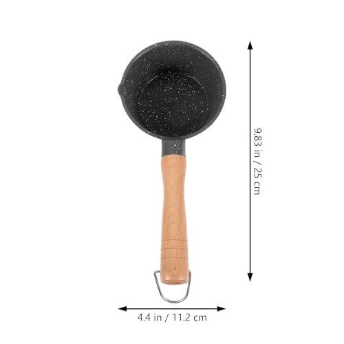 Pot de cuisson compact pour maison en pierre de maifan noire GARVALON - 3