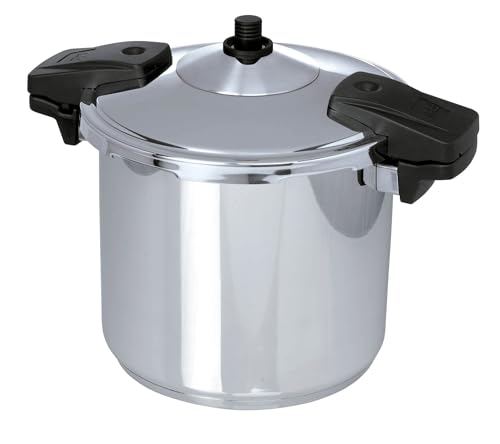 Jata OSR8 - Olla a Presión Super Rápida 8 litros, Acero Inoxidable, Apta para todas Cocinas Incluida Inducción, Diámetro 22 cm