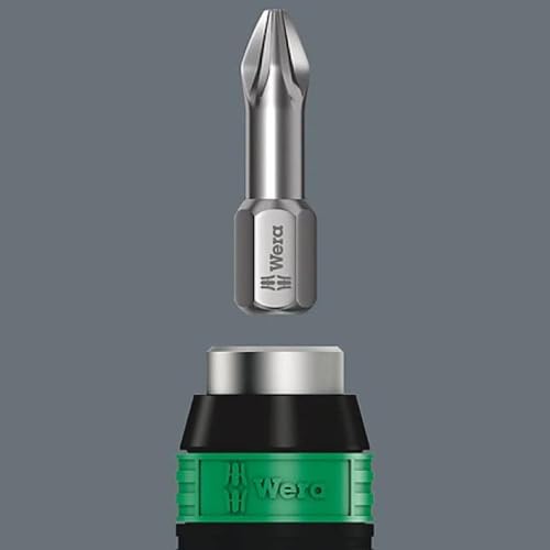Image of WERA 05074717001 Series 7400 Kraftform Pistol Handle, pre-Set Adjustable Torque Screwdrivers (3.0-8.8 Nm) with Rapidaptor Quick-Release Chuck, Art. no. 7462 x 3.0 Nm x 3.0-6.0 Nm