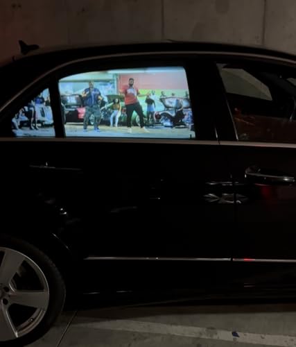 Image of Pranos Hologlass- Car Window Display System (Rear Side Window, Media Player)