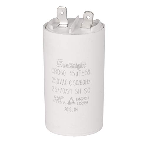 Condensateur de moteur 45 MFD uF CBB60 pour supprimer les pannes GE WH12X10462