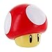 Paladone Super Mario Bros Mushroom Light with Sound, Nintendo Collectible Figure Lamp Gift for Fans, Themed Decor for Bedrooms or Gaming Rooms