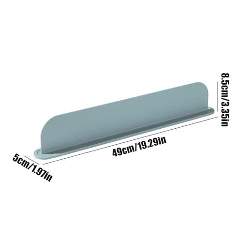 Protector de salpicaduras de silicona extra largo para fregadero de cocina 5