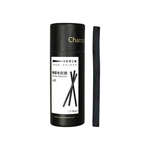 Sketch willow charcoal, 25 7-9mm carbon rods, special softwood art charcoal