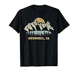 Grinnell Iowa Mountain Sunset Sunrise IA T-Shirt