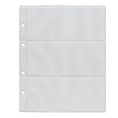 Larius Group Foil sheets for banknotes banknotes, postcards, coin sleeves, sheets, various sizes and compartments (3 cells
