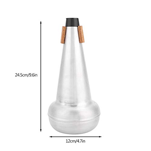 Vbestlife Trombone Straight Mute, Practice Trombone Straight Mute Silencer Sourdine Aluminum Material For Alto Tenor Trombones, Adjustable Cup Mute For Bass Trombone Trombone Mute Trombone Mute #TOP3